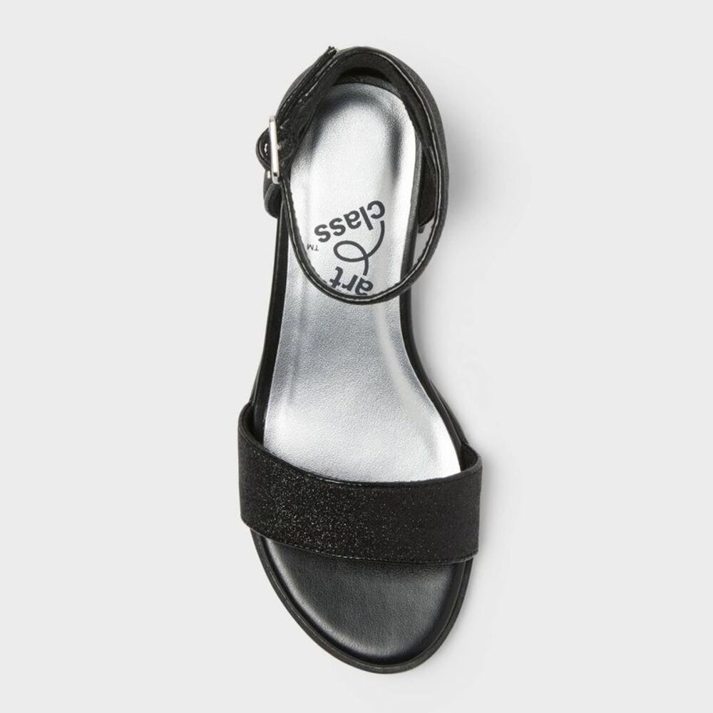 Kids' Fannie Heeled Sandals - art class Black 1 - Picture 3 of 4